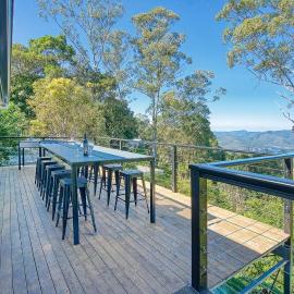 Misty Mountain View - A Tree-lined Tropical Oasis