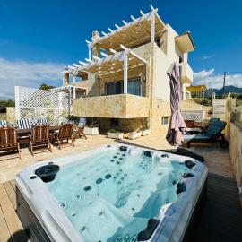 Villa Arkadia Seafront Villa Ai-Lagoudis Beach