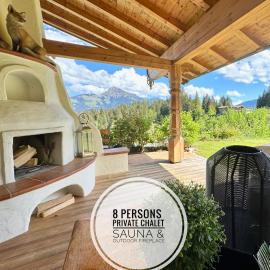 5* Panorama Chalet mit Sauna by Belle Stay, hotel em Going