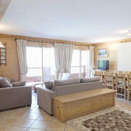 Duplex 10 pers. avec Piscine, Spa et Pied des Pistes à Saint Martin de Belleville - FR-1-461-6