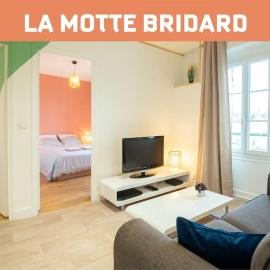 La Motte Bridard - 2 chambres - 1 canapé-lit - Parking - Jardin