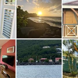 Habitation Baliache - Maison créole avec jardin privatif, plage à 200m