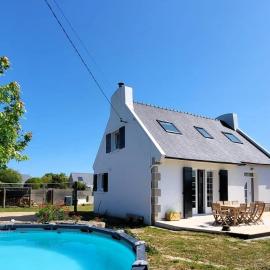 Maison Bord de Plage avec Piscine, Sauna, Bains à Remous, Volley