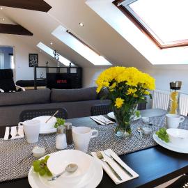 central working and living apartments