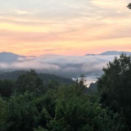 Morning View Over Lake Fontana