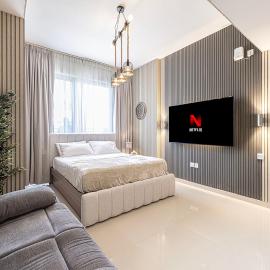 5 Star Studio Apartment at Uptown Al Zahia, hotel in Ḩiz̧āyib az Zānah