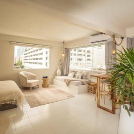 Cozy studio room - 2 guests in the heart of Silom - 6B, hotel u gradu Bang Rak