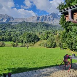 Cabane dans la vallée de Chamonix, hotel en Servoz