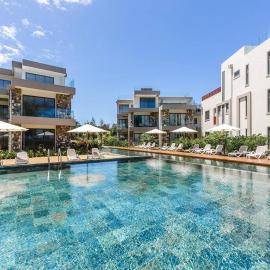 Penthouse Beachfront Ocean Terraces residence, Poste Lafayette-Apt-D3