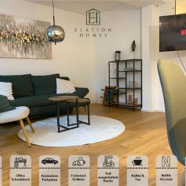 traumhafte Business & Relax Wohnung direkt im Stadtkern Oettingens by Elation Homes, hotell sihtkohas Oettingen in Bayern