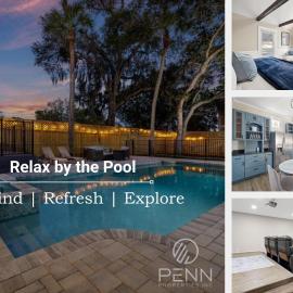 Luxurious Escape Sleeps 10 with Private Pool & Spa