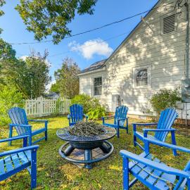 2 Mi to Downtown: Pet-Friendly Home in New Bern!