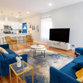 이스트 오렌지에 위치한 호텔 4 New Apts - 3 Bed Apt 1st Floor & 3 Bed Apt 2nd Floor - 1 Bed Studio Apt Ground Floor & 1 Bed Studio Apt Ground Floor near Penn Station EWR Airport Beth Israel Hospital Manhattan NYC