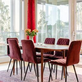 Accessible corner apartment with 3 bedrooms, 2 bathrooms, 2 parkings and 3 balconies