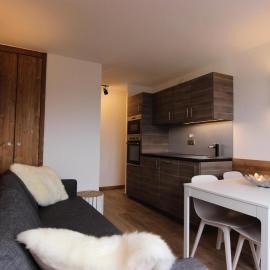 Résidence Trois Vallees - Studio moderne et renové avec cabine pour 4 personnes MAE-7715