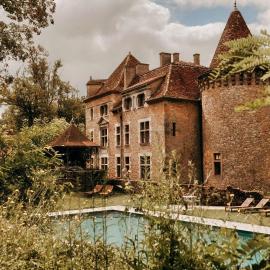 Figeac में, होटल Chateau de Saint Dau