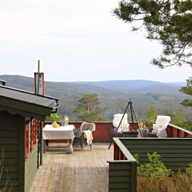 Mjåvatn에 위치한 호텔 Cozy cottage with a Wonderful view - Hiking trails - Silence