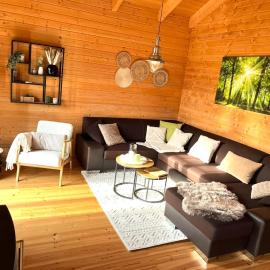 Rieden에 위치한 호텔 5 Sterne Ferienhaus Susi mit Kamin, Seeblick und 2 Terrassen