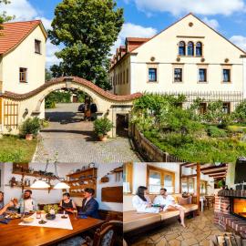 Landhotel Gut Wildberg mit Badeteich und großem Garten, hotel v destinaci Meißen