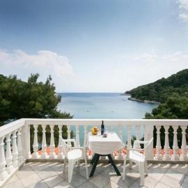 Apartments Franka Saplunara-One-Bedroom Apartment with Terrace and Sea View No1