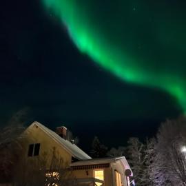 Cosy House in Swedish Lapland, מלון בÖverkalix