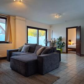 Viesnīca De Volkswasserij, woning met tuin Lēvenā