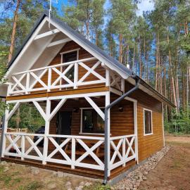 Leśny Domek Rotembark z prywatnym jacuzzi, hotell sihtkohas Kościerzyna