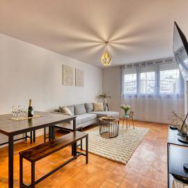 메리냑에 위치한 호텔 Appartement familial et cozy - Wifi - Espace Travail- Parking