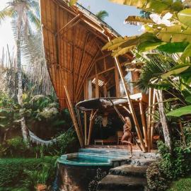 Eco Bamboo Island Bali - Bamboo House #1, hotel em Selat