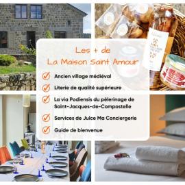 La Maison Saint-Amour, hotel in Chanaleilles