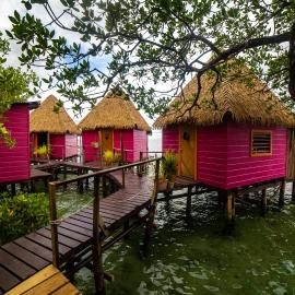 Urraca Monkey Island Eco Resort, hotel din Buena Vista
