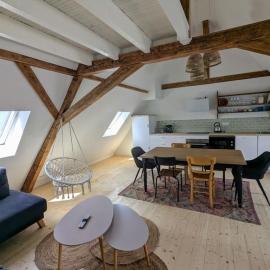 Le grenier du Rempart, appartement au coeur du village、Wattwillerのホテル