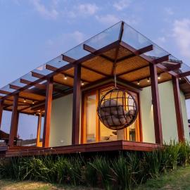 Cabana com Banheira e Vista de Montanhas em Cunha, hotel in Cunha