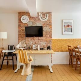 Apartament w sercu Gdańska - Parking gratis - 10 min do Forum i SKM Śródmieście - Self check-in 24h