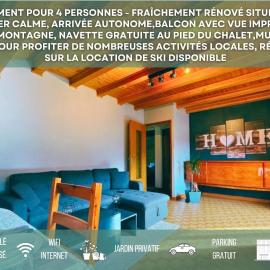 Chalet Chez Gaby 2 - Vue imprenable au calme - Proche du centre