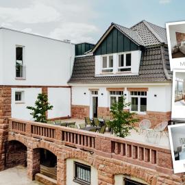 MAINTERRASSE Boardinghouse am Fluss klimatisierte Apartments mit 80qm Terrasse, hotel v mestu Miltenberg