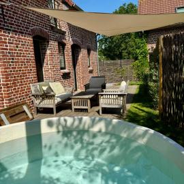 Bain nordique privé - Cottage cosy près de Lille - Jeux & détente