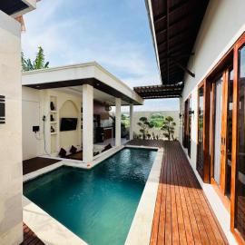 Kelapa Villa Mambal, готель у місті Mambat