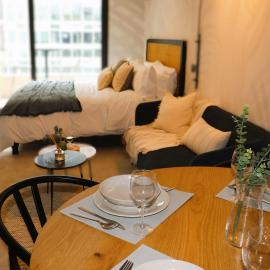 HOM I Inmejorable y Luminoso Estudio en Las Condes