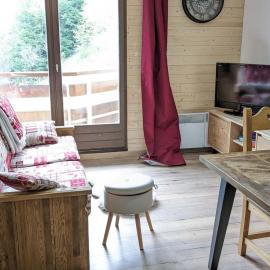 Appartement 27m², pied des pistes, 5 pers, balcon