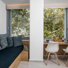 Elegant Blue Rhodes Center Apartment near the Sea