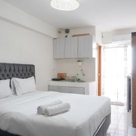 Warm and Tidy Studio at Cinere Resort Apartment By Travelio