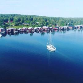 Hotell Mellanfjärden, khách sạn ở Jättendal