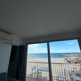 T2 Vue mer en plein cœur de Palavas Tout équipé