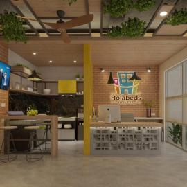 Holabeds Hostel、スラカルタのホテル