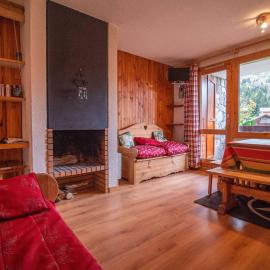 Valmorel: Appartement 2 pièces lumineux, skis aux pieds, pour 5-6 personnes