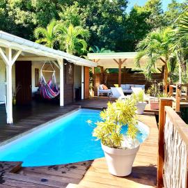 Domaine Palm Lodges Villa Alizés, hotel u gradu Deshaies