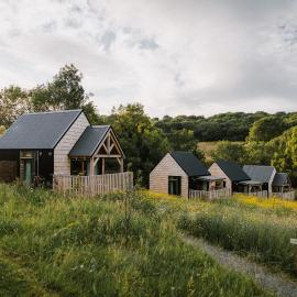 The Bulls Head Wild Cabins、ヘレフォードのホテル