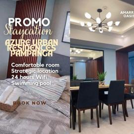 1BEDROOM Unit at Azure north With Netflix up to 6PAX