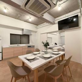 b hotel NaouBLD - Central Hatchobori 2 Bedroom Apartment for 10 Guests